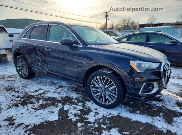 WA1AUCF34N1052321 2022 AUDI Q3 Black Առջևի աջ