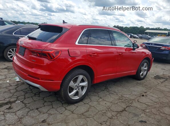 WA1AUCF38N1005826 2022 AUDI Q3 Red Задня права чверть