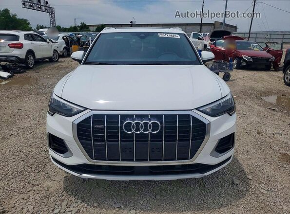 WA1AUCF39M1090075 2021 AUDI Q3 White Դիմացի տեսք