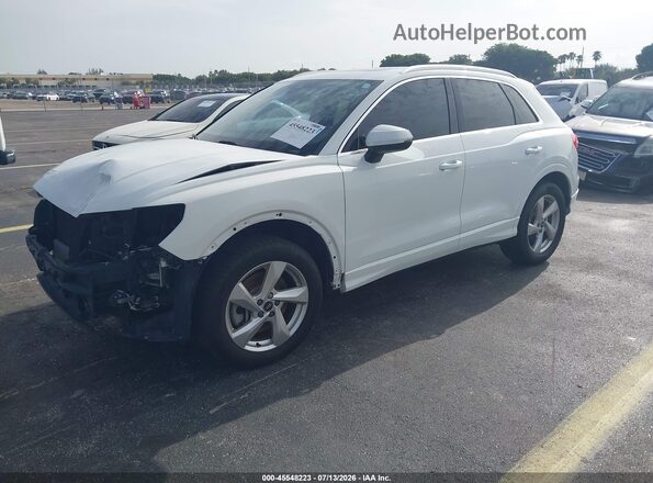WA1AUCF3XM1072166 2021 AUDI Q3 Бежевый Передняя левая четверть