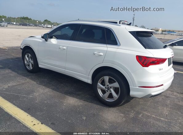 WA1AUCF3XM1072166 2021 AUDI Q3 Бежевый Задняя левая четверть