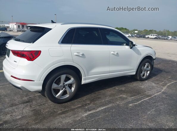 WA1AUCF3XM1072166 2021 AUDI Q3 Бежевый Задняя правая четверть