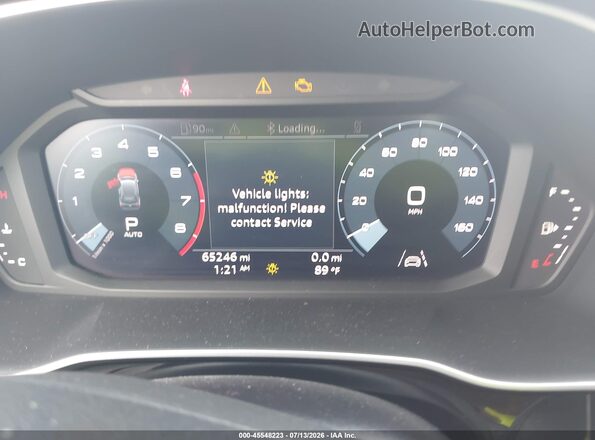 WA1AUCF3XM1072166 2021 AUDI Q3 Бежевый Вид задних сидений