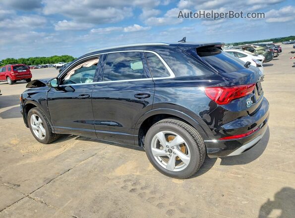 WA1AUCF3XN1031246 2022 AUDI Q3 Black უკანა მარცხენა