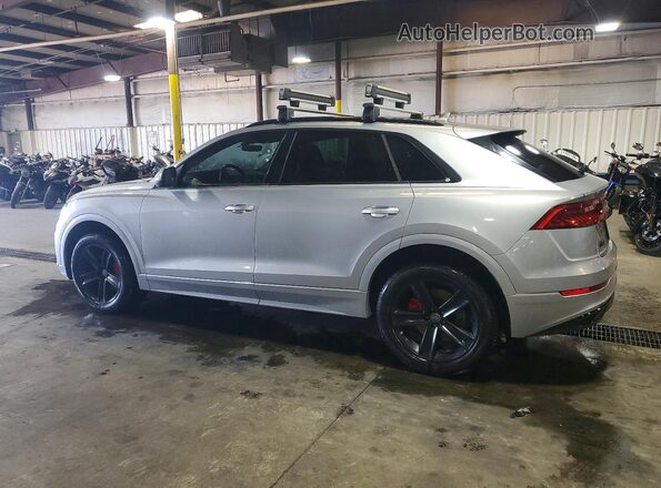 WA1AVAF11KD017312 2019 AUDI Q8 Silver Задня ліва чверть