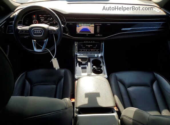 WA1AVAF11KD017312 2019 AUDI Q8 Silver Вид панелі приладів