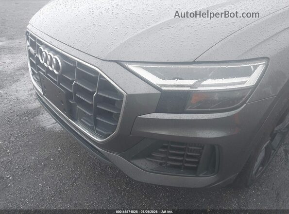 WA1AVAF13MD022143 2021 AUDI Q8 Gray Դիմացի տեսք