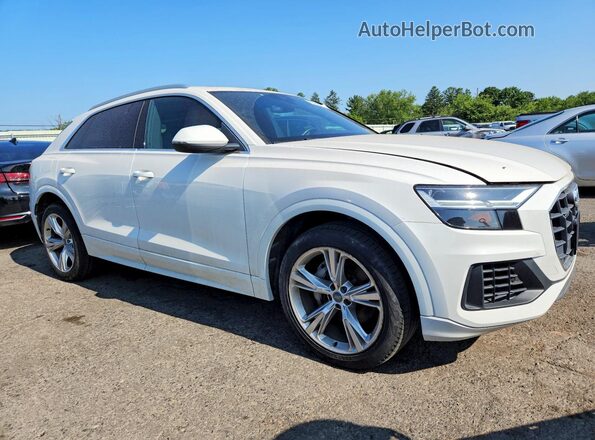WA1AVAF16KD021808 2019 AUDI Q8 White Przód prawy