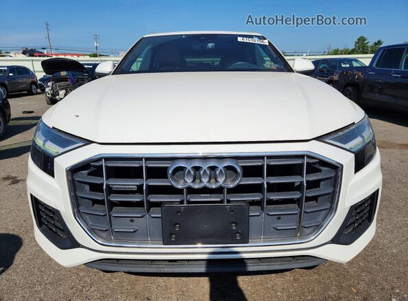 WA1AVAF16KD021808 2019 AUDI Q8 White Widok z przodu