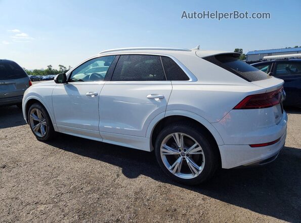 WA1AVAF16KD021808 2019 AUDI Q8 White Tył lewy
