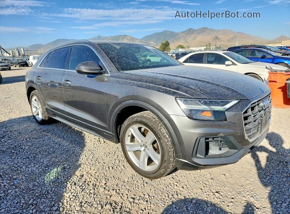 WA1AVAF19KD020023 2019 AUDI Q8 Gray წინა მარჯვენა