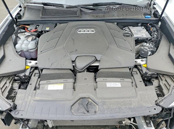 WA1AVBF11PD024502 2023 AUDI Q8 White Շարժիչի բաժամունքի տեսք