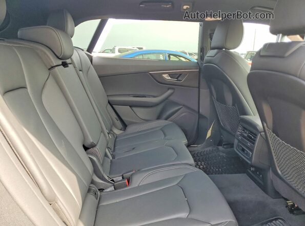 WA1AVBF14PD034828 2023 AUDI Q8 Black Rear interior view