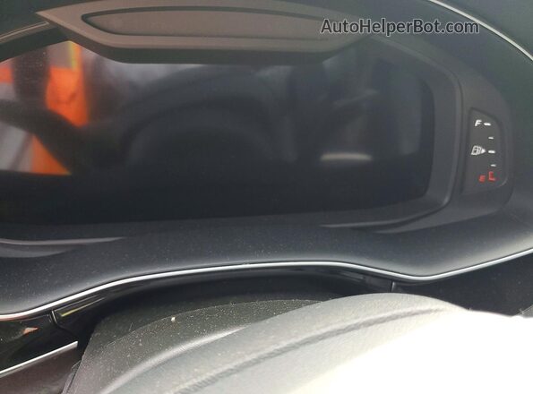 WA1AVBF14PD034828 2023 AUDI Q8 Black Instrument cluster view