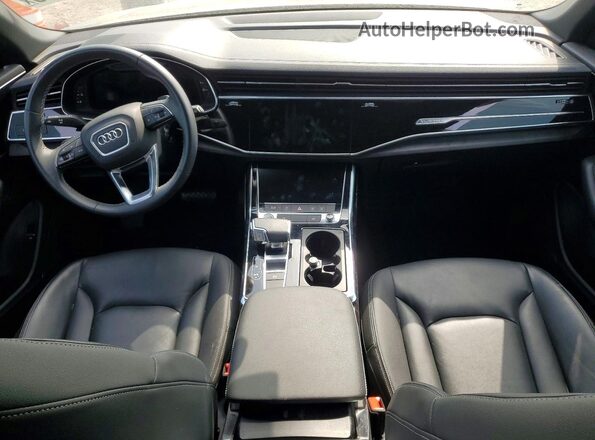 WA1AVBF14PD034828 2023 AUDI Q8 Black Dashboard view