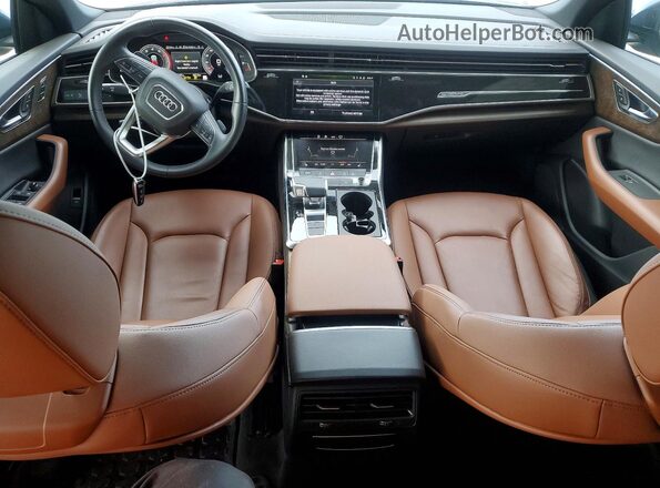 WA1AVBF14SD034305 2025 AUDI Q8 Blue Dashboard view