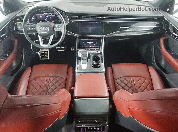 WA1AWBF10PD033978 2023 AUDI SQ8 Gray Vista del salpicadero