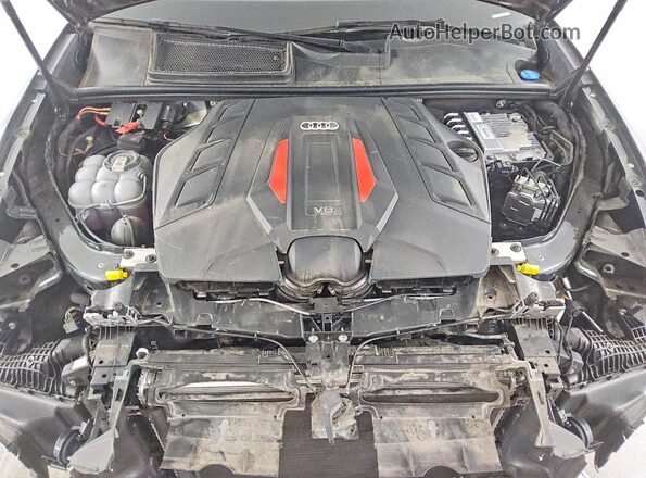 WA1AWBF10PD033978 2023 AUDI SQ8 Gray Vista del compartimento del motor