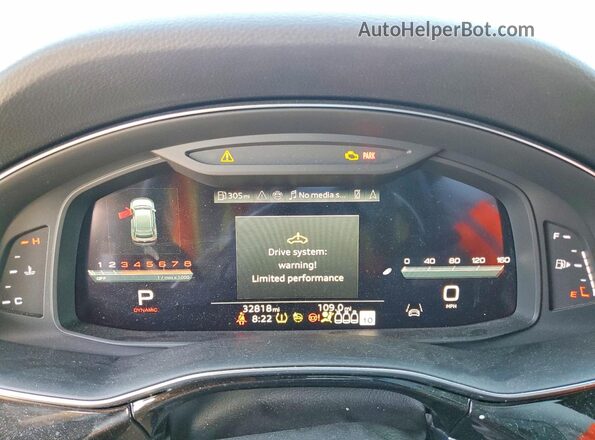 WA1AWBF15RD007704 2024 AUDI SQ8 Black Widok zestawu wskaźników