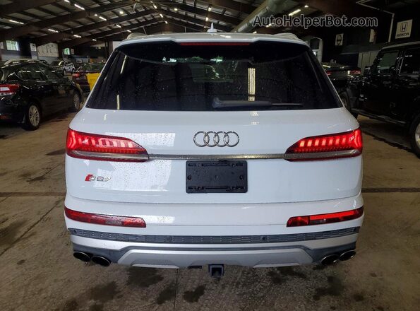 WA1AWBF71MD025632 2021 AUDI SQ7 White Հետևի տեսք