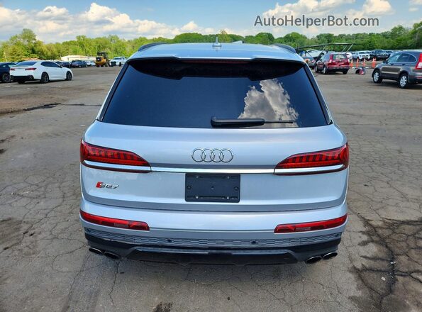 WA1AWBF76MD014562 2021 AUDI SQ7 Silver Հետևի տեսք