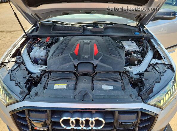 WA1AWBF76MD014562 2021 AUDI SQ7 Silver Շարժիչի բաժամունքի տեսք