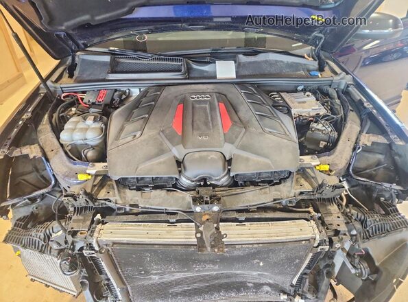 WA1AWBF79ND005386 2022 AUDI SQ7 Blue Շարժիչի բաժամունքի տեսք