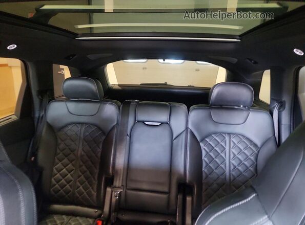 WA1AWBF79ND005386 2022 AUDI SQ7 Blue Հետևի նստատեղերի տեսք