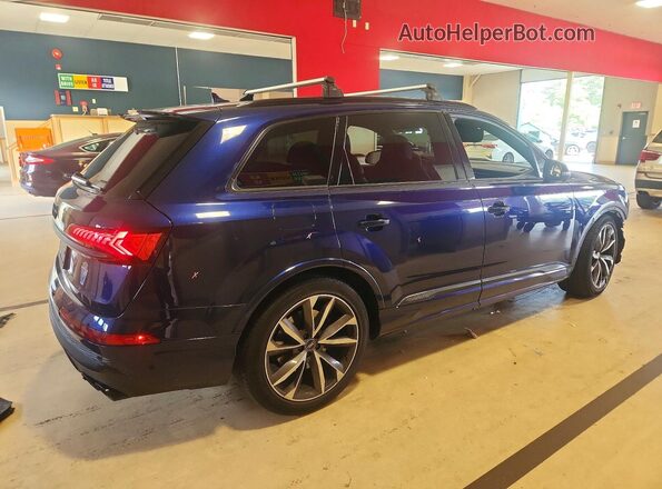 WA1AWBF79ND005386 2022 AUDI SQ7 Blue Հետևի աջ