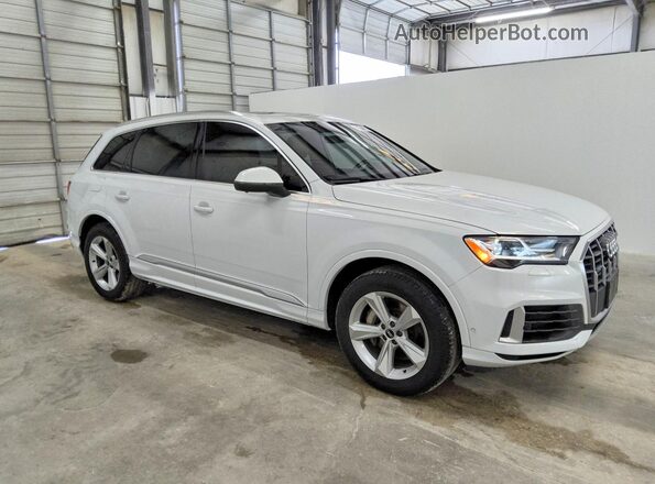 WA1AXAF71MD037755 2021 AUDI Q7 White წინა მარჯვენა