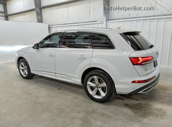 WA1AXAF71MD037755 2021 AUDI Q7 White უკანა მარცხენა