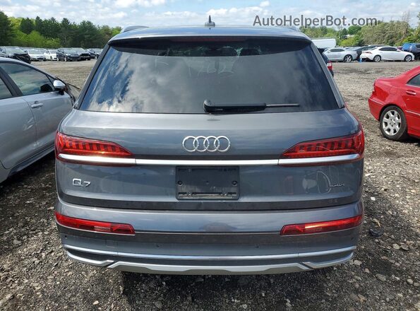 WA1AXAF72MD032001 2021 AUDI Q7 Gray Вид ззаду