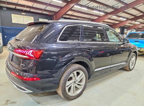 WA1AXAF74MD021548 2021 AUDI Q7 Black უკანა მარჯვენა