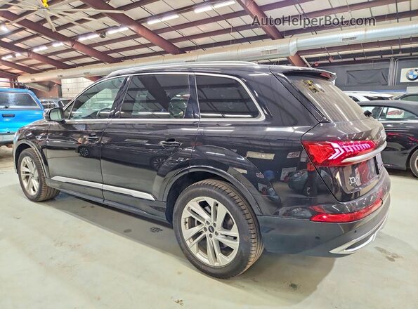WA1AXAF74MD021548 2021 AUDI Q7 Black უკანა მარცხენა
