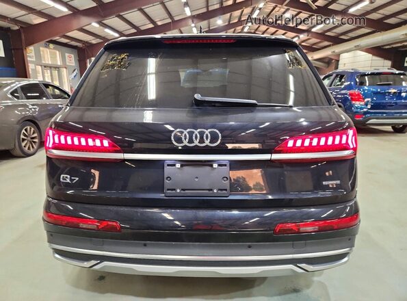 WA1AXAF74MD021548 2021 AUDI Q7 Black უკანა ხედი