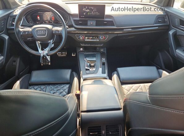WA1B4AFY0L2092116 2020 AUDI SQ5 Green Widok deski rozdzielczej