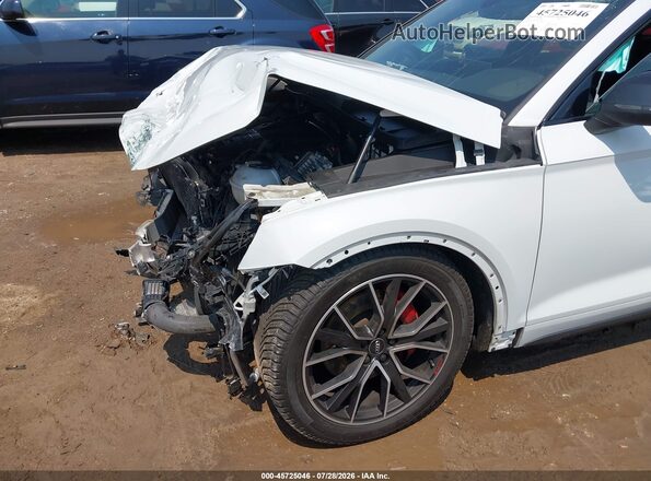 WA1B4AFY0M2001587 2021 AUDI SQ5 White Դիմացի տեսք