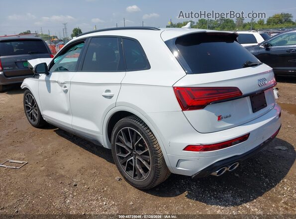 WA1B4AFY0M2001587 2021 AUDI SQ5 White Հետևի ձախ