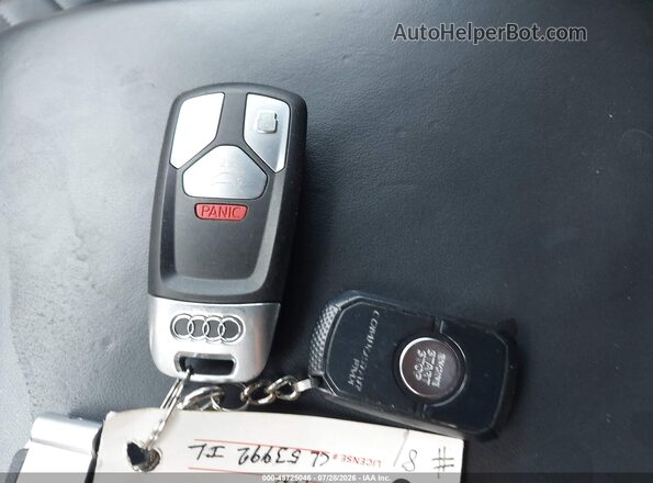 WA1B4AFY0M2001587 2021 AUDI SQ5 White Առջևի վահանակի տեսք