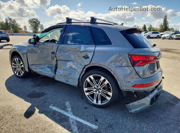 WA1B4AFY1L2026352 2020 AUDI SQ5 Gray Rear left