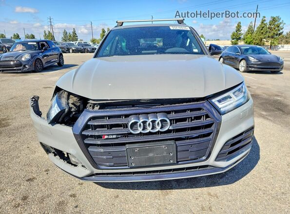 WA1B4AFY1L2026352 2020 AUDI SQ5 Gray Front view