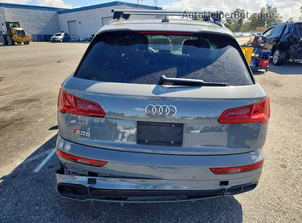 WA1B4AFY1L2026352 2020 AUDI SQ5 Gray Rear view