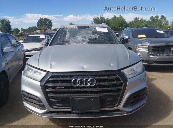 WA1B4AFY6K2076615 2019 AUDI SQ5 Silver Vista del cuadro de instrumentos