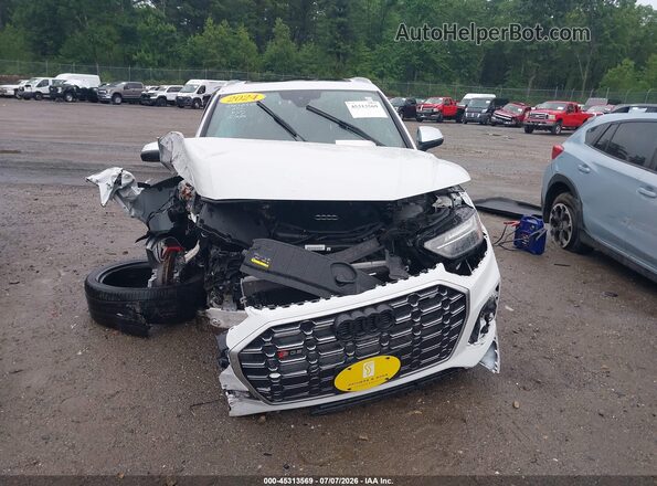 WA1B4AFY6R2031524 2024 AUDI SQ5 White Dashboard view