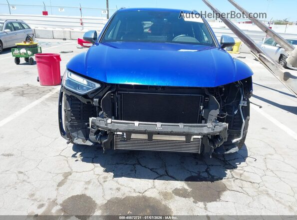 WA1B4AFY7N2050707 2022 AUDI SQ5 Blue Front view