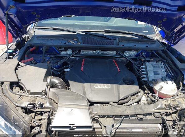 WA1B4AFY7N2050707 2022 AUDI SQ5 Blue Rear view