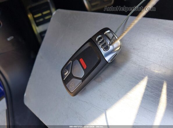 WA1B4AFY7N2050707 2022 AUDI SQ5 Blue Dashboard view