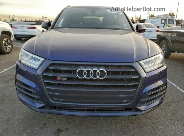 WA1B4AFY8K2015718 2019 AUDI SQ5 Blue Front view