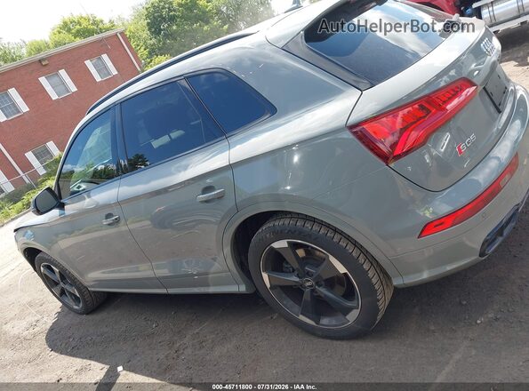 WA1B4AFY8K2097448 2019 AUDI SQ5 Green Вид задньої частини салону