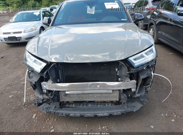 WA1B4AFY8K2097448 2019 AUDI SQ5 Green Вид панелі приладів